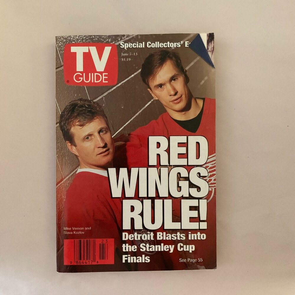 tv guide retro vintage